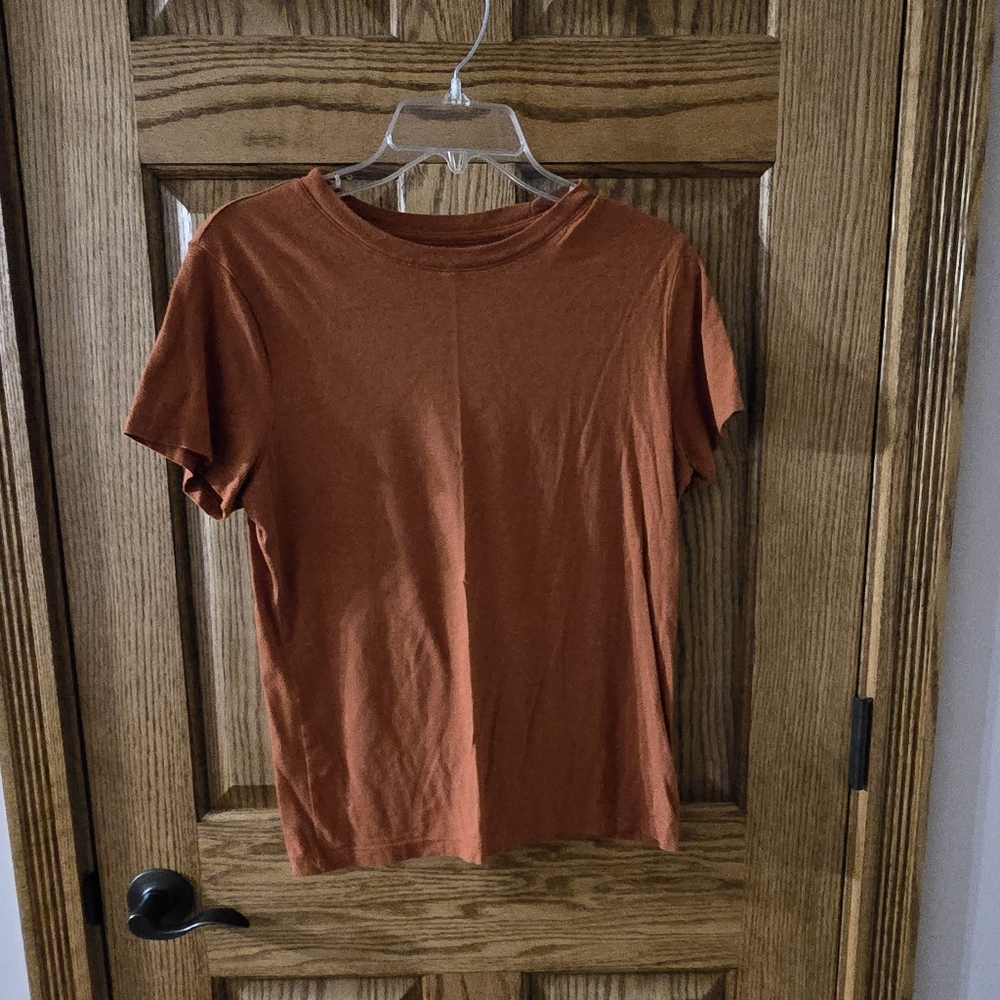 a new day Women's Orange Short Sleeve Tee